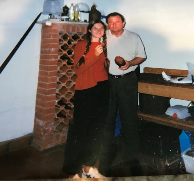 smile dad I have legs